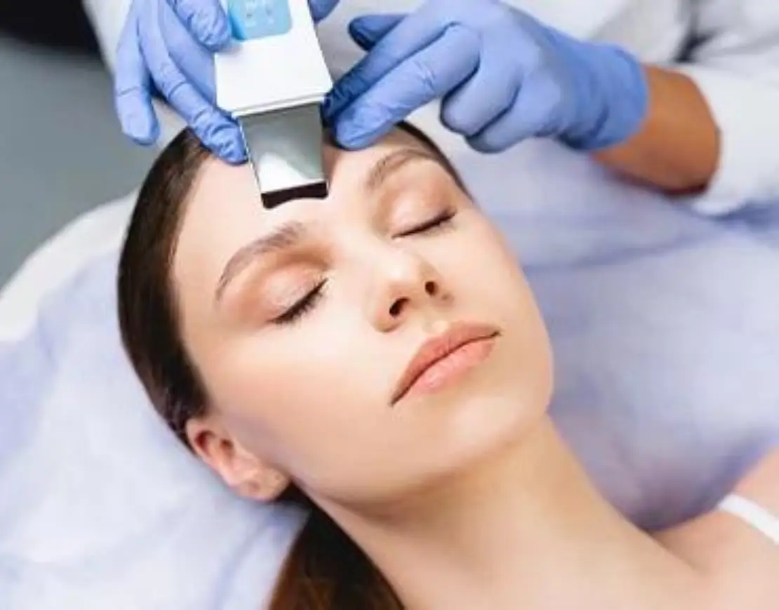 Facial Treatment on a woman