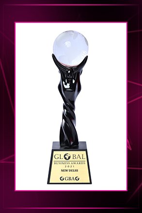 Global Business Awards 2021 Trophy