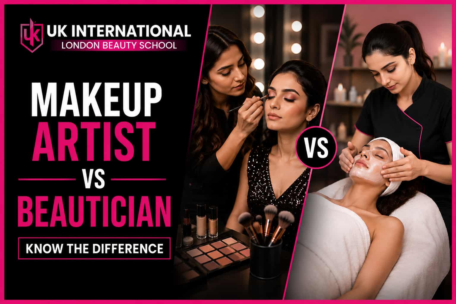 Makeup Artist vs Beautician: What's the Real Difference?