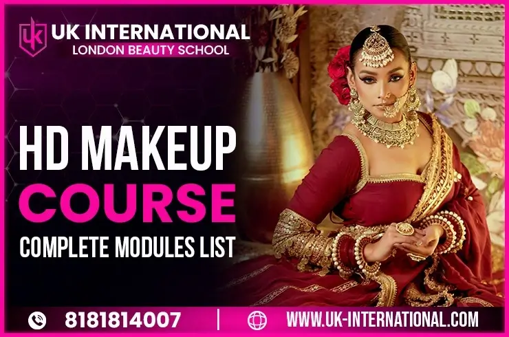 HD Makeup Course – Complete Modules Covered at UK International Beauty School